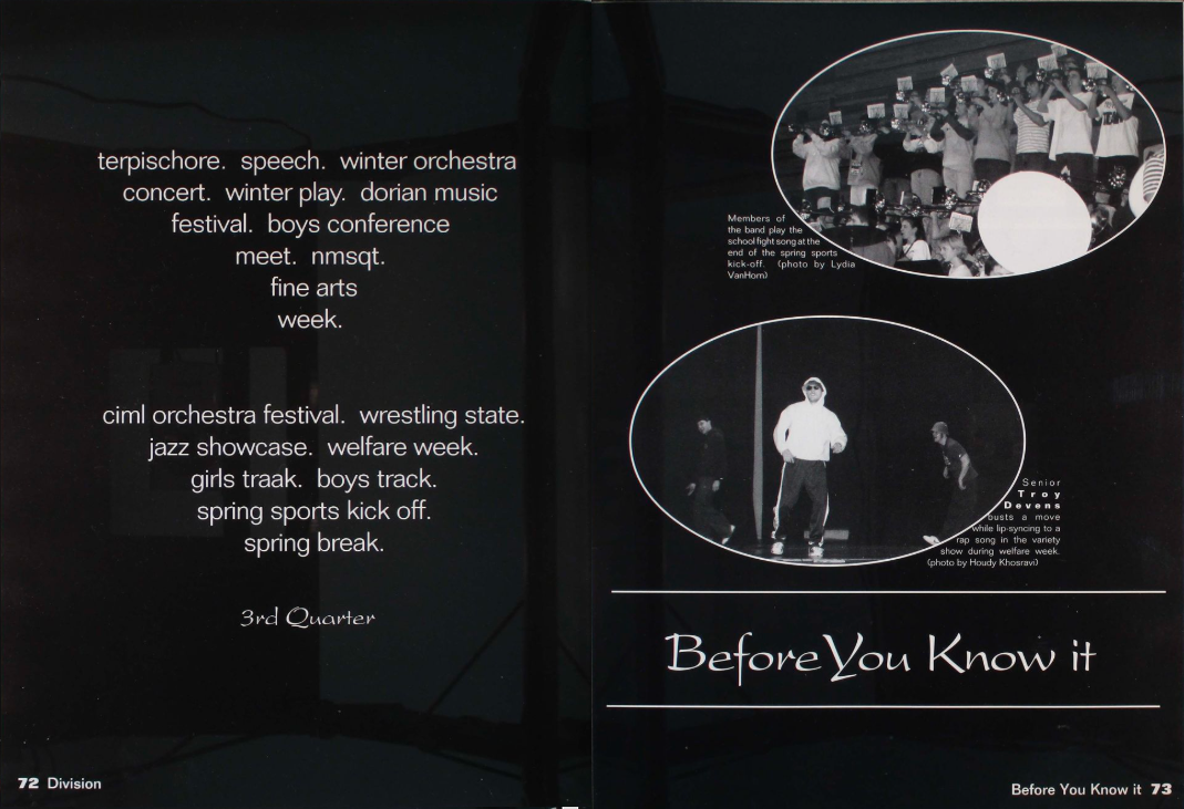 before you know it - third quarter