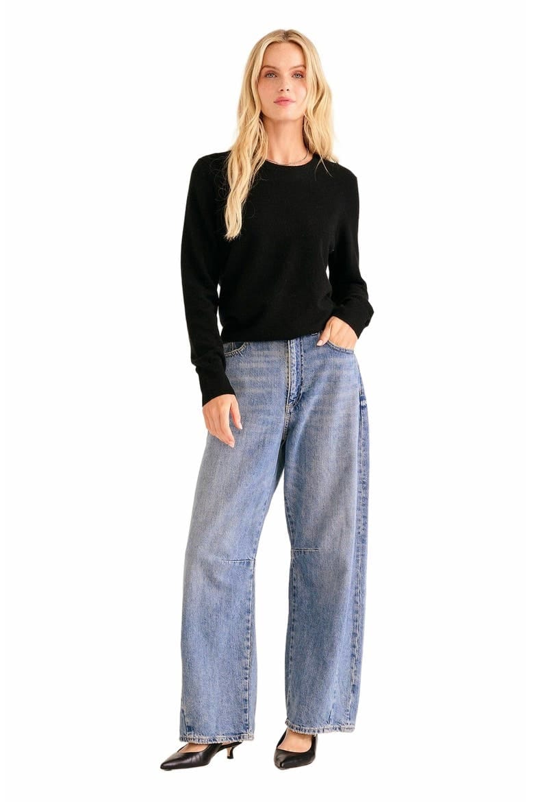 NAADAM The Original Cashmere Sweater shown on a model.