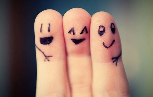 Photo showing BFFs hugging