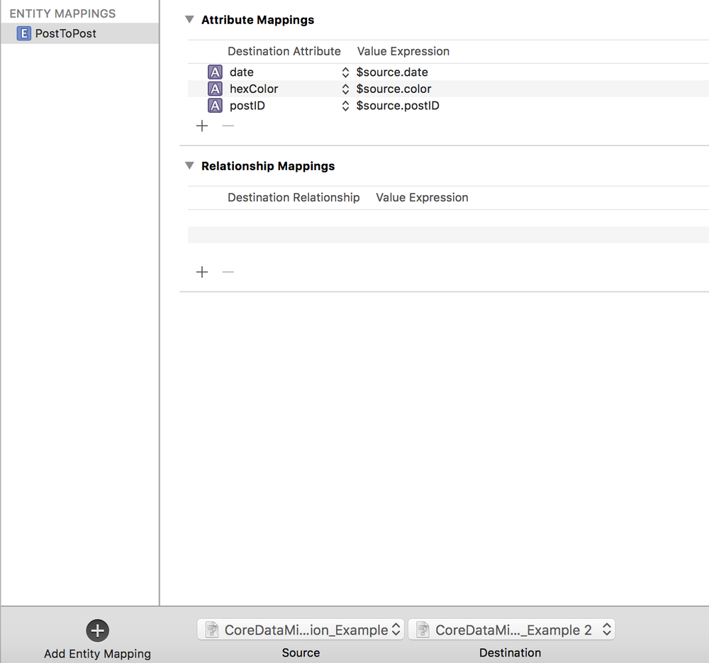 Screenshot showing mapping interface