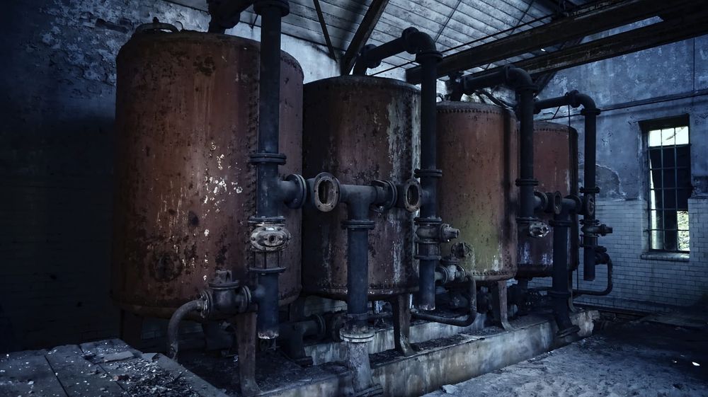 Photo of a boiler room showing how infrastructure should be useful but hidden
