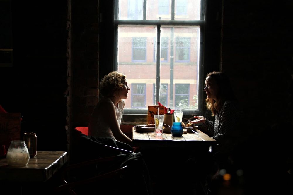 Photo of an interview