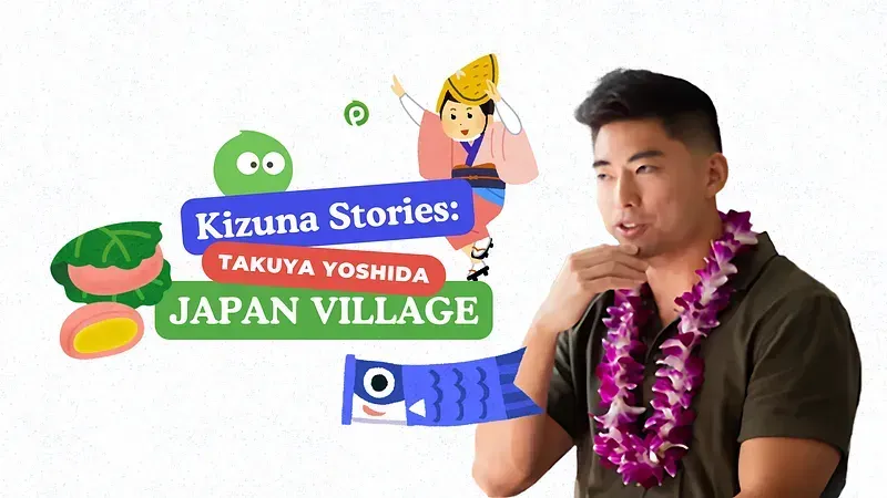 Takuya Yoshida of Japan Village, featured in Kizuna Stories by Peatix