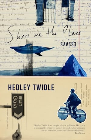 The cover of the essay collection "Show me the Place" by Hedley Twidle