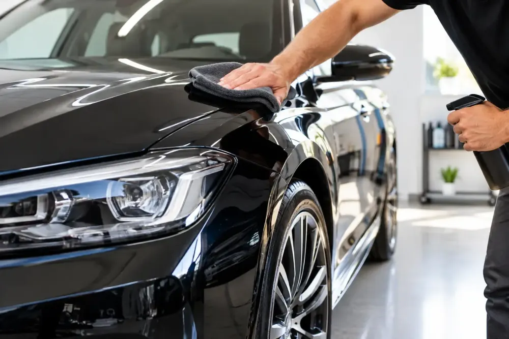 Como preparar carro para exposição com brilho