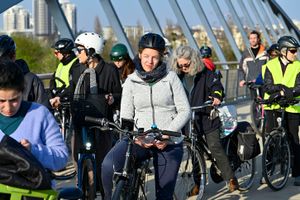 12 avril 2026 : 1ère étape du tour à vélo de la ceinture verte... et rouge