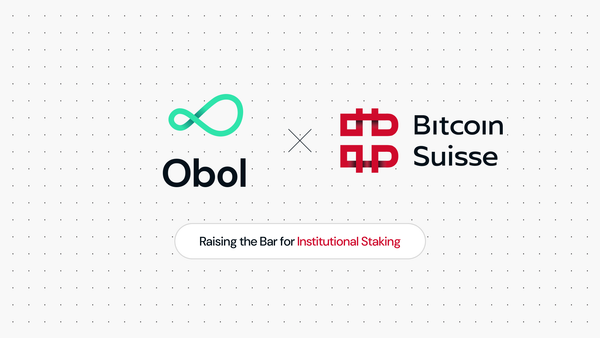 Bitcoin Suisse Raises the Bar for Institutional Staking with Distributed Validators