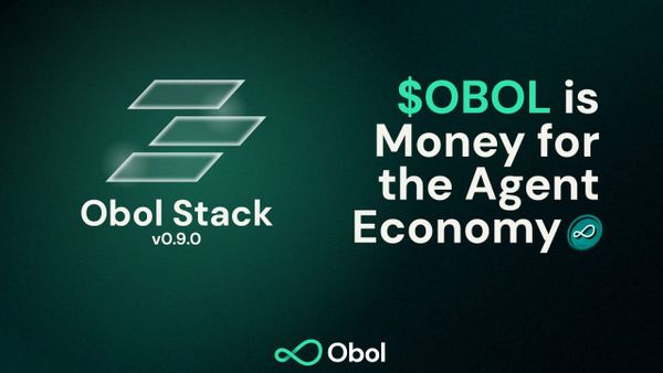 Obol Stack v0.9.0: $OBOL Is Money for the Agent Economy