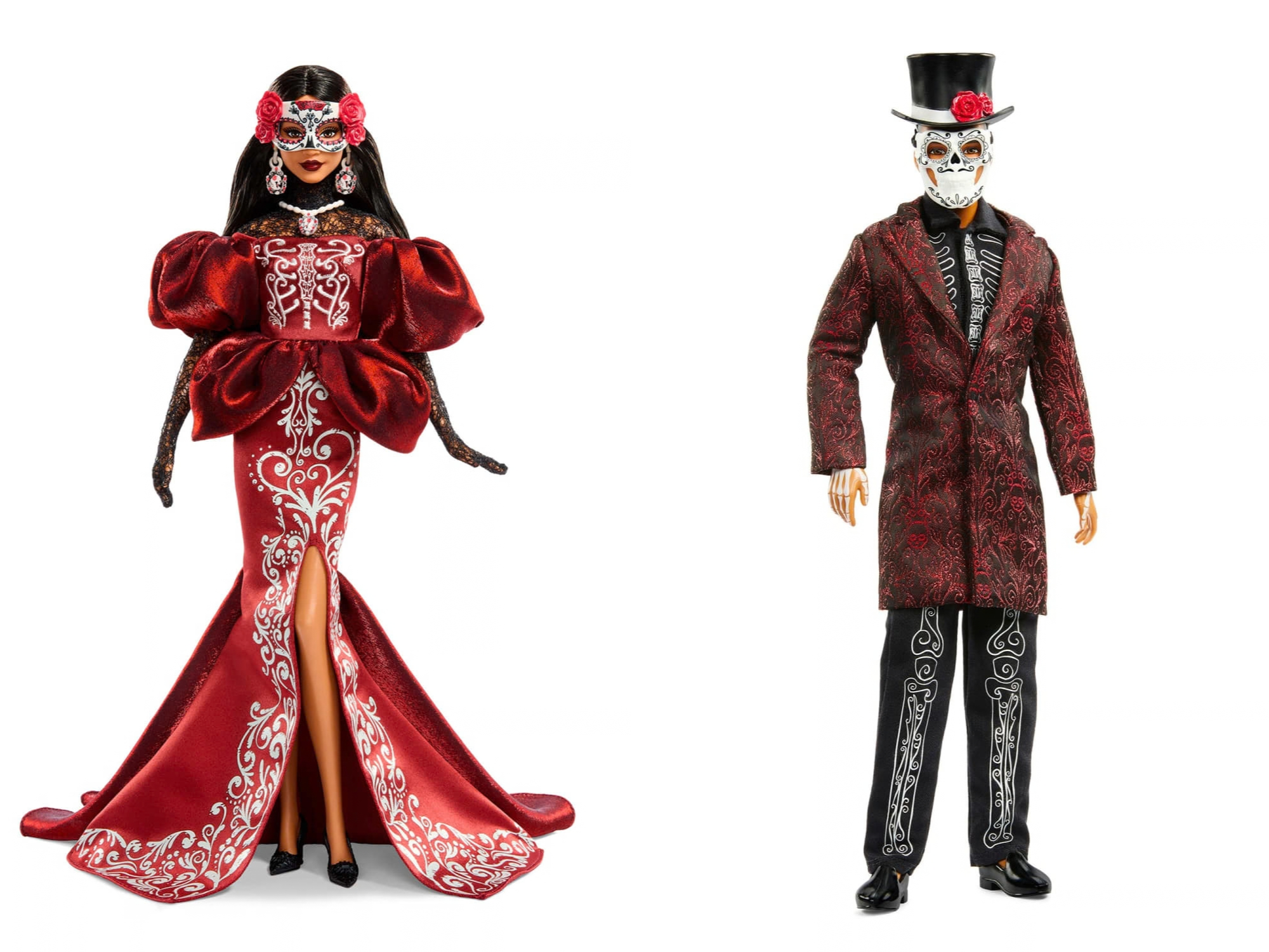 Barbie and Ken's 2026 Día de Muertos Dolls Are Here, and a Latina Designed Them
