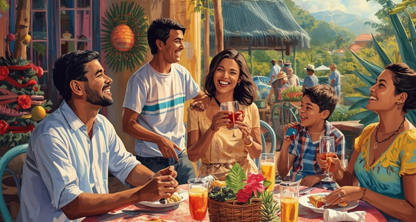 A Latin American Christmas is not always the traditional Eurocentric one.