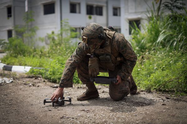 US Marines Test Fireteam-Level Attack Drones in South Korea