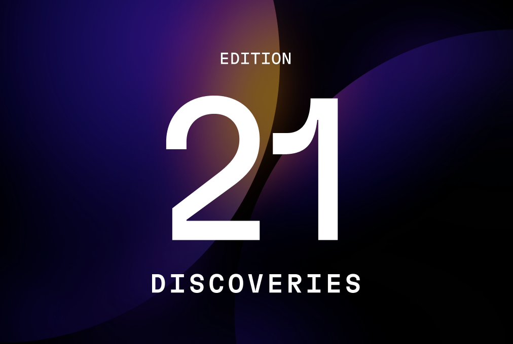 Discoveries #21 | The Inspiration Issue