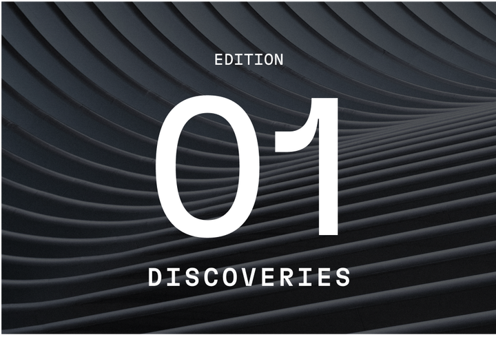 Discoveries #1 | Designer Founders