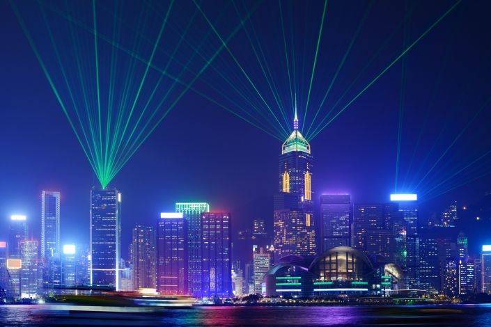 Hong Kong Light Show 