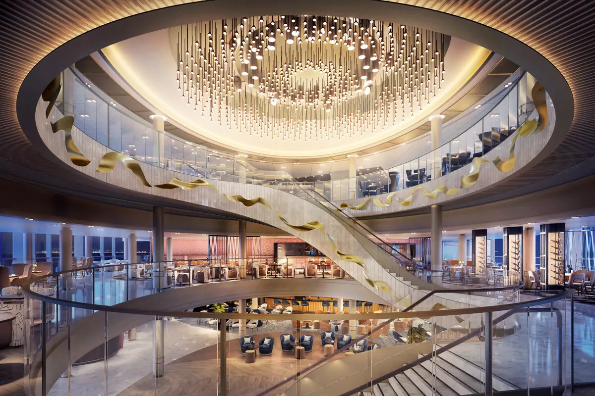 P&O Arvia Grand Atrium