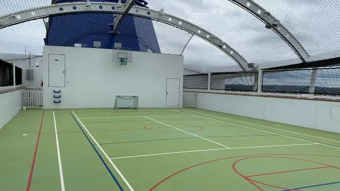 P&O Iona sports courts