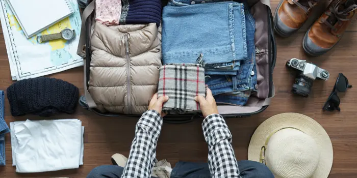 Mistakes to make when packing