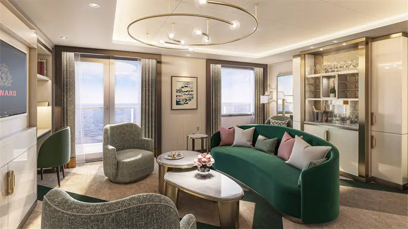 Master Suite onboard Queen Anne 