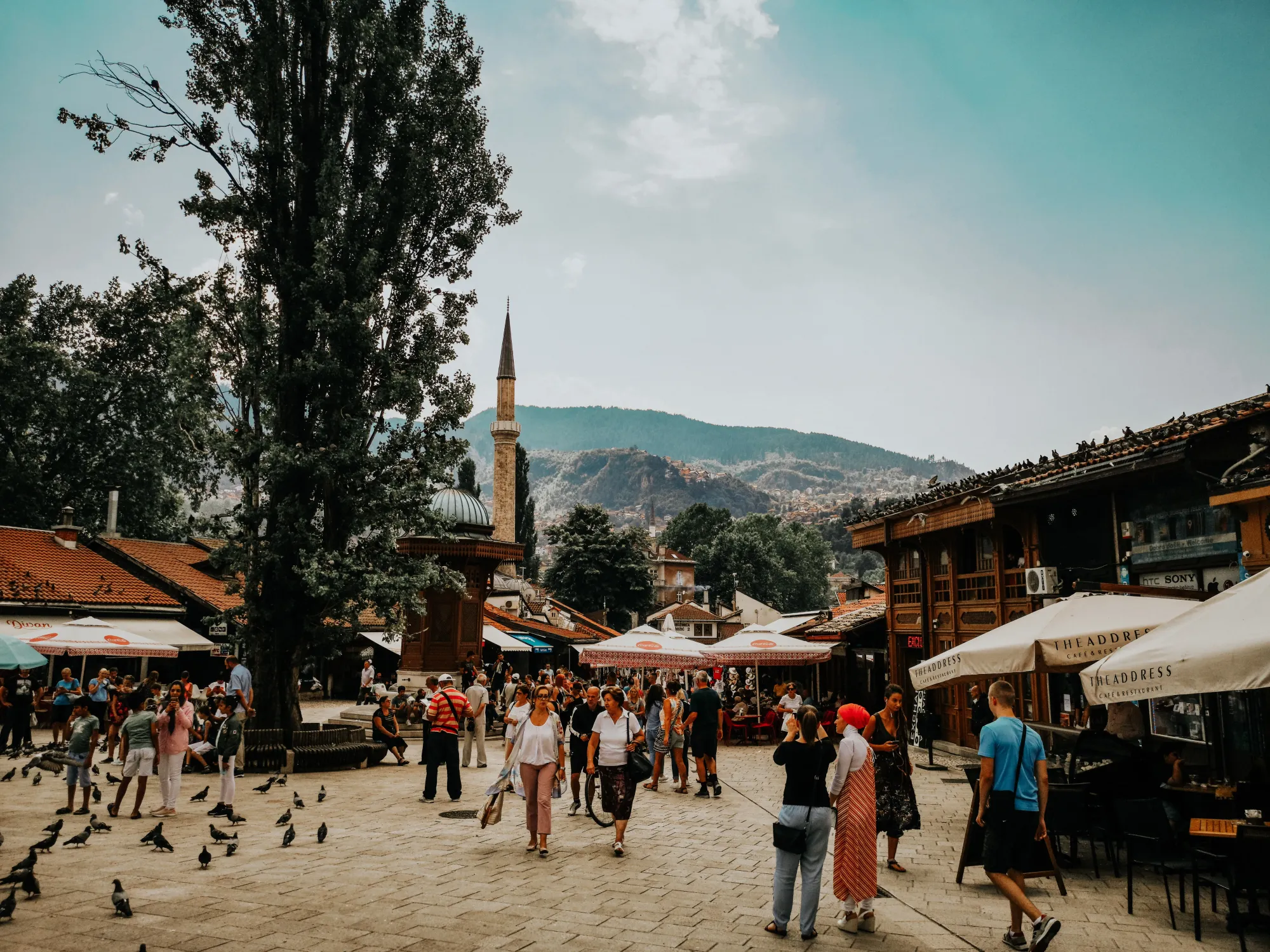 Sarajevo's old market square