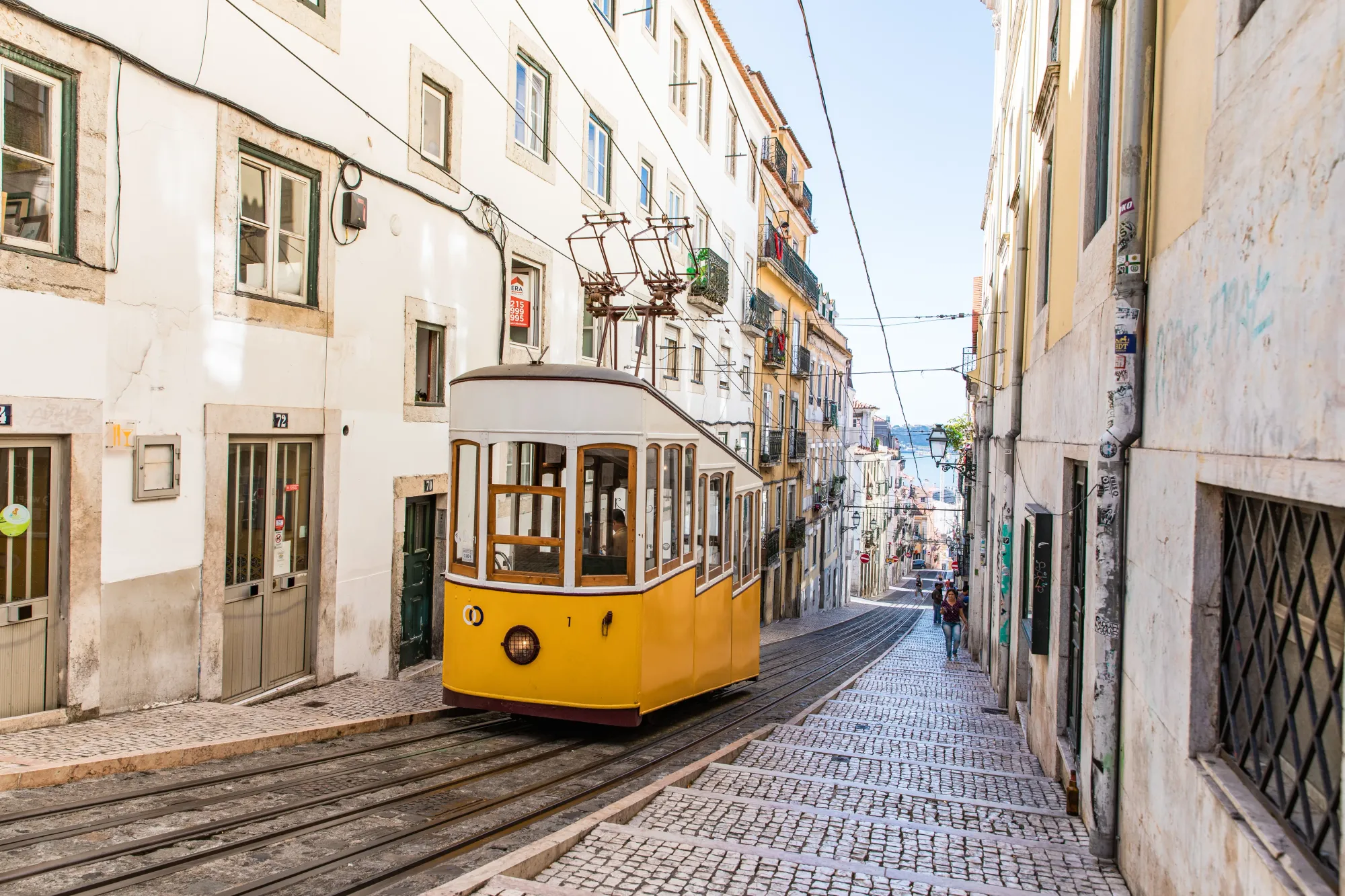 Tram in Lisbon