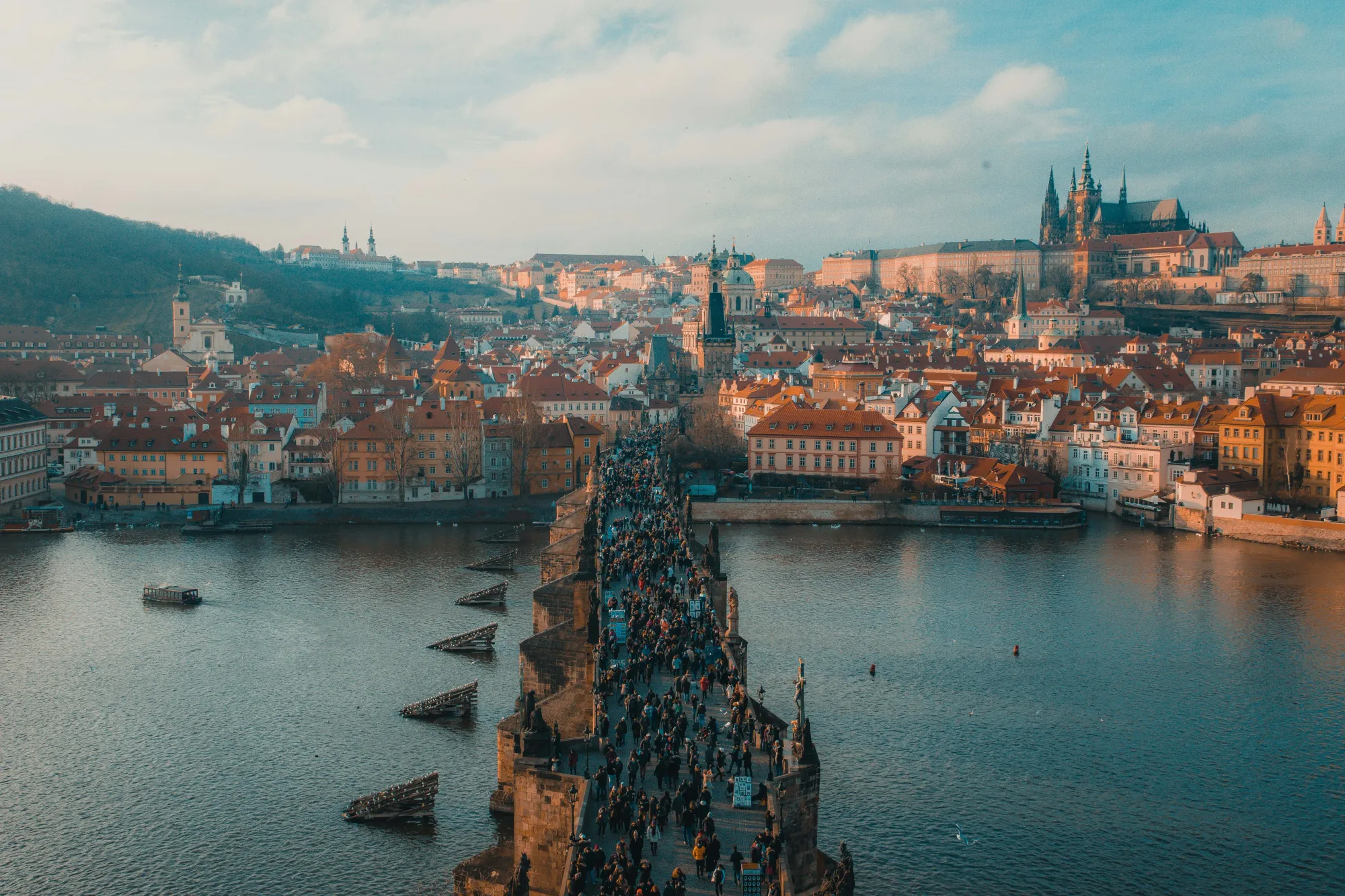 The Charles Bridge in Prague