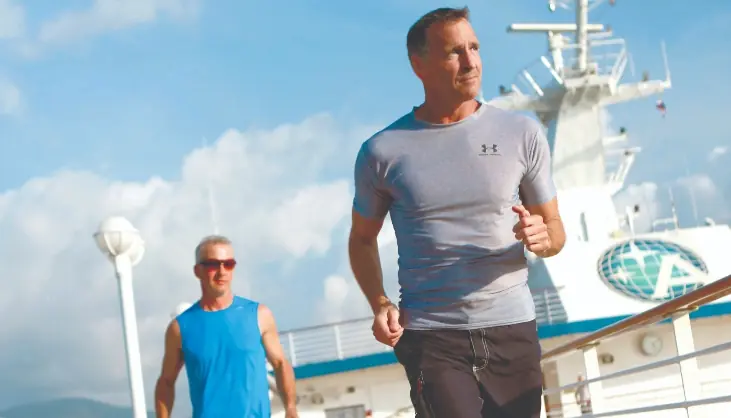 Running track on Azamara Journey