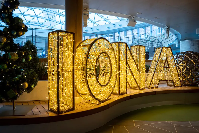 Christmas onboard P&O Cruises’ Iona