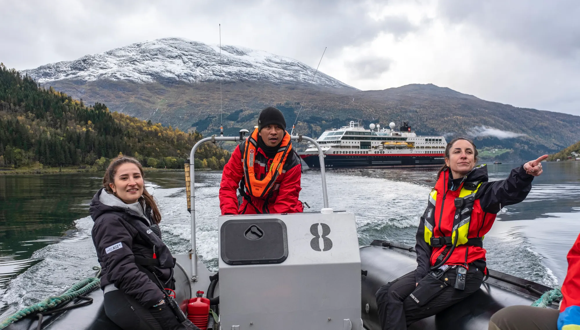 A shore excursion in Norway