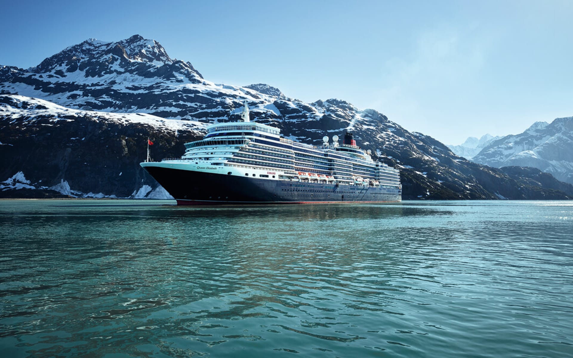 A Cunard cruise ship
