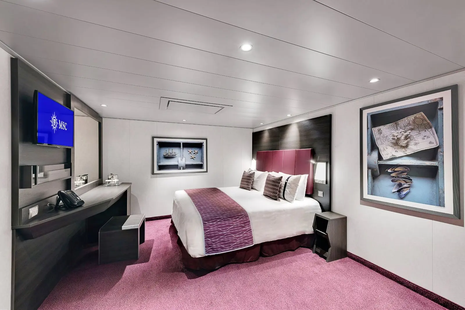 Interior Cabin on MSC Meraviglia