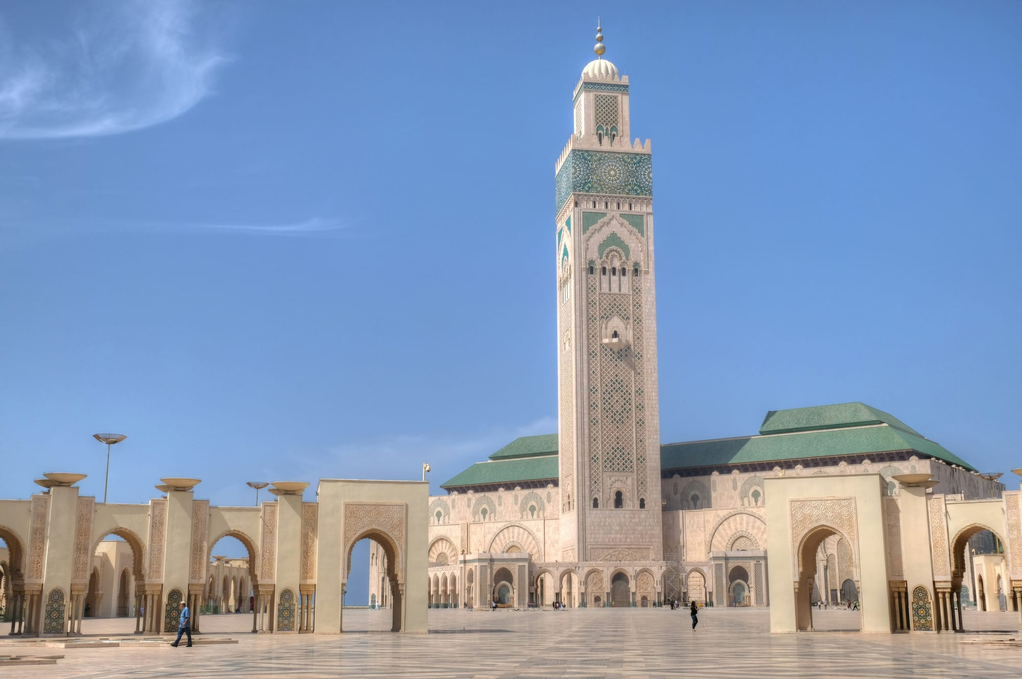 Hassan II Mosque in Casablanca, Morocco