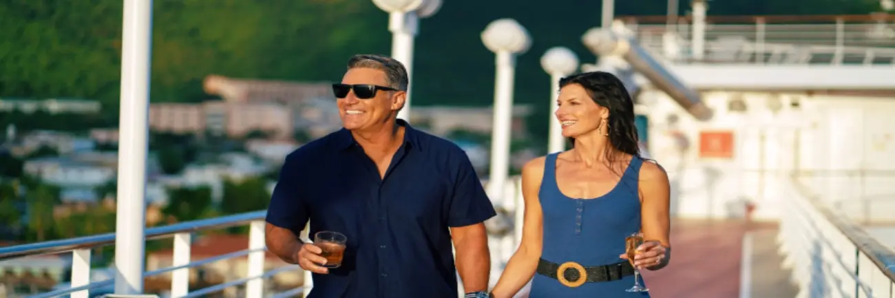 Couple on Azamara Cruises