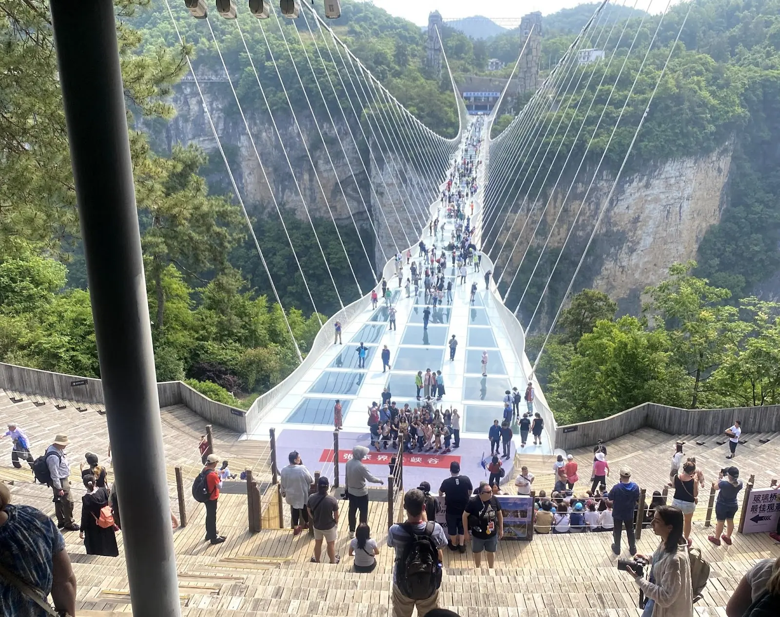 Zhangjiajie Grand Canyon Glass Bridge&nbsp;