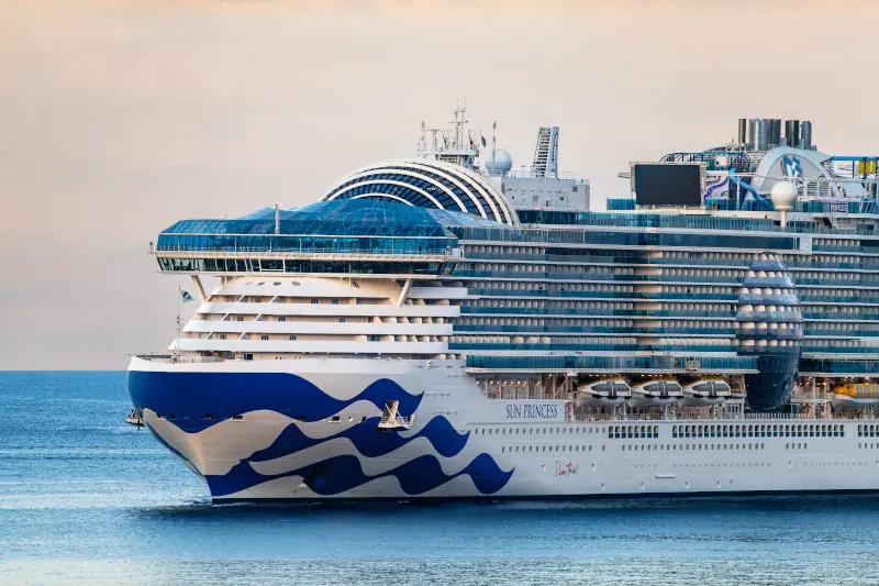 Sun Princess Sailing