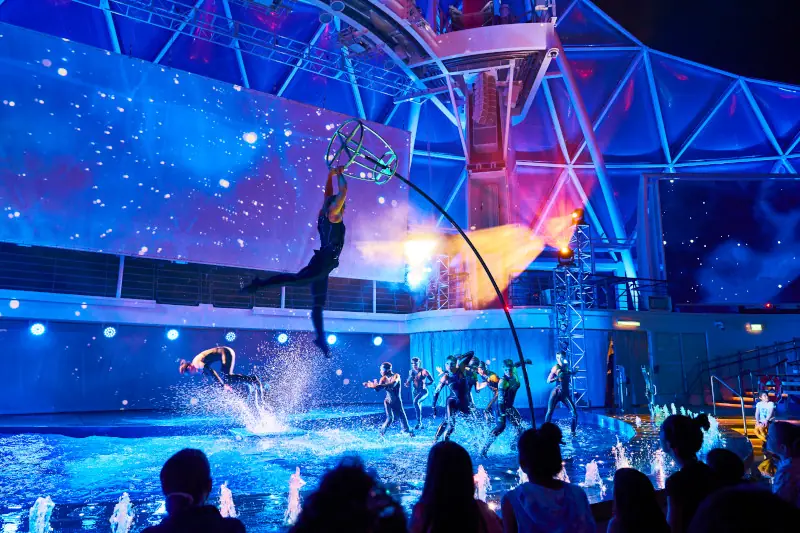 Performance at The AquaTheater