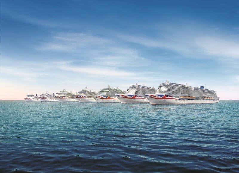 P&O Cruises' Fleet