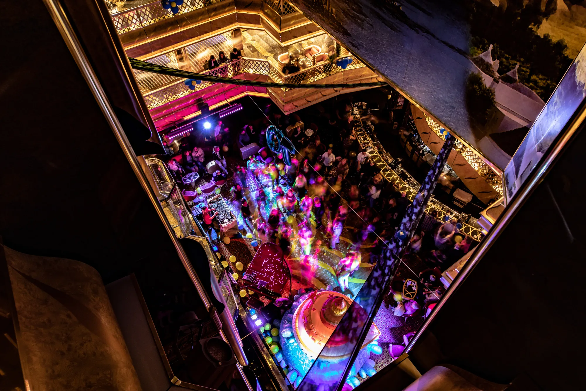 Christmas party in the Atrium