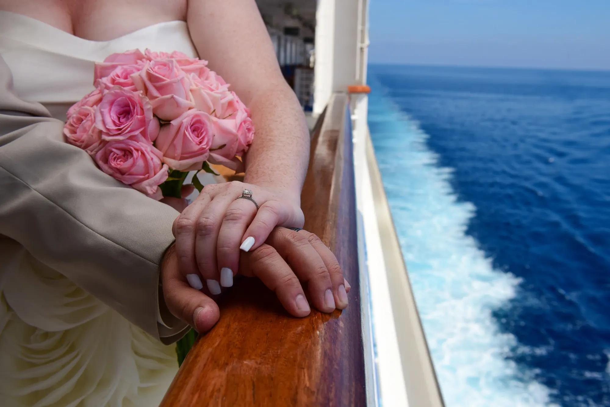 Wedding at sea
