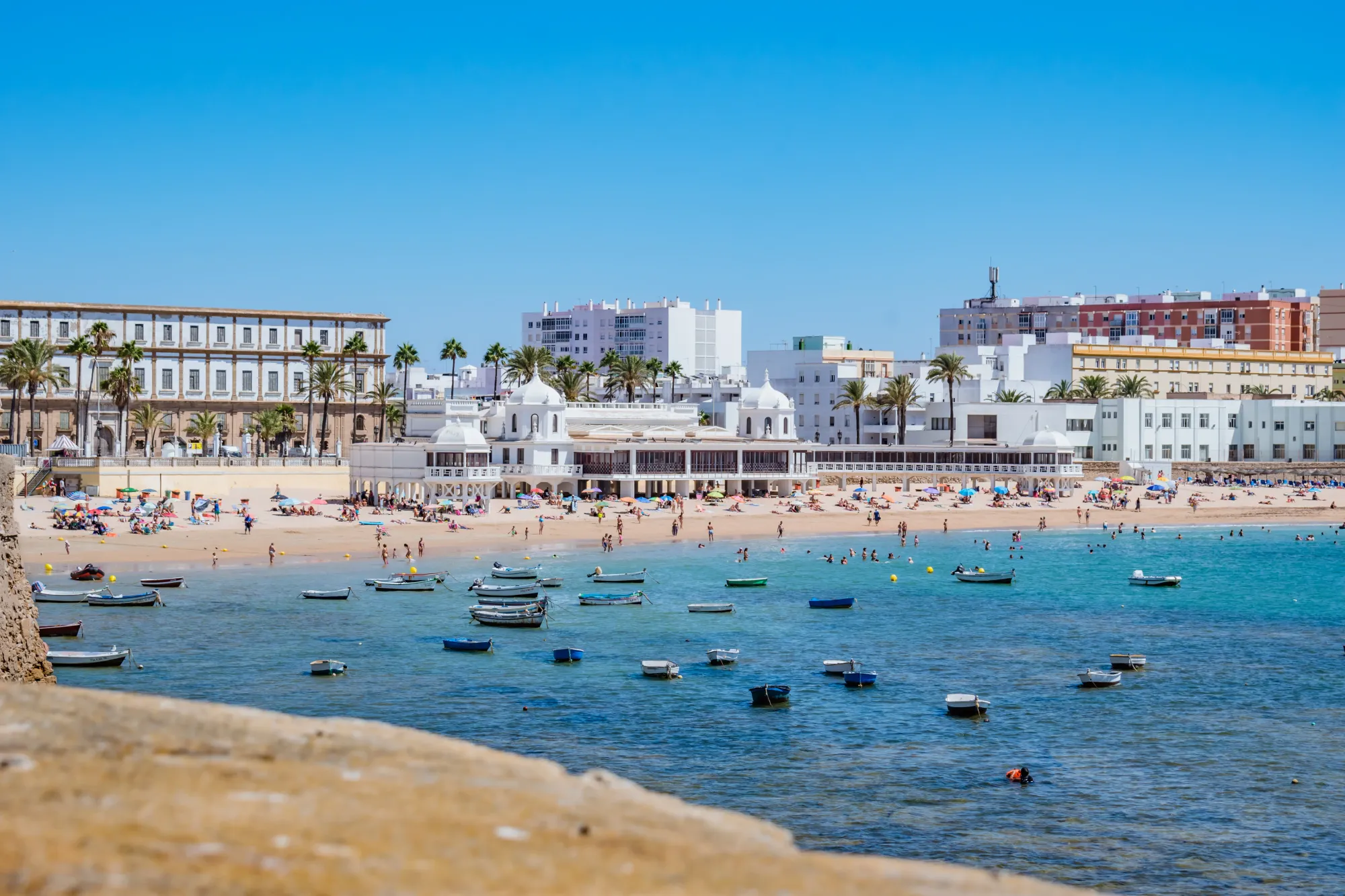 Cádiz, Spain - Playa de La Caleta