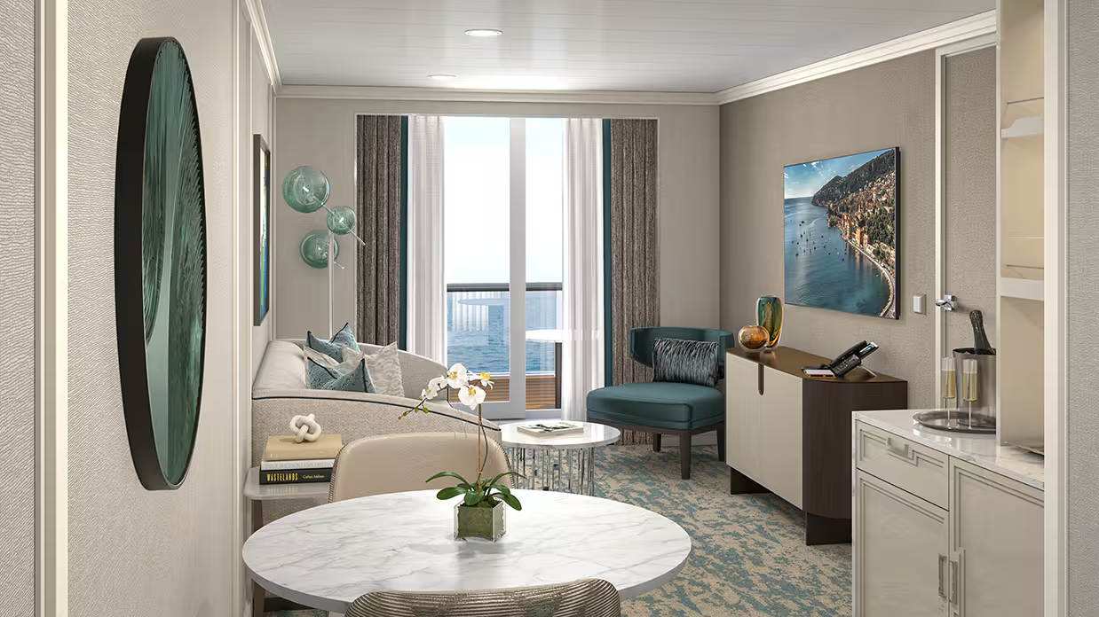 Horizon suite onboard Oceania Sonata