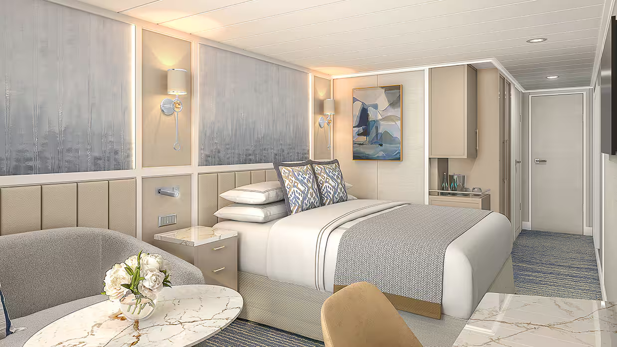 Concierge Level Veranda stateroom&nbsp;on Oceania Sonata