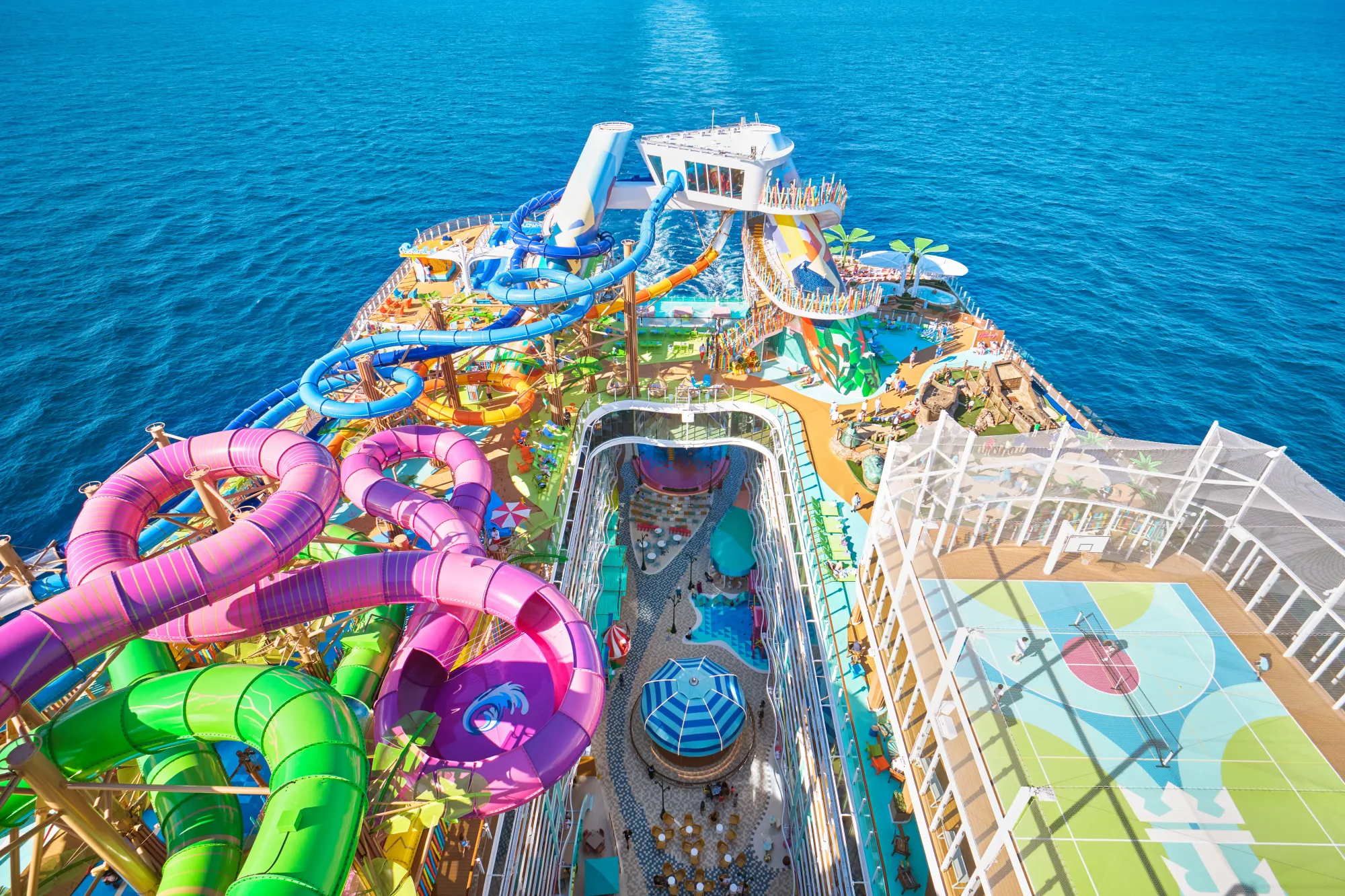 Waterpark at sea