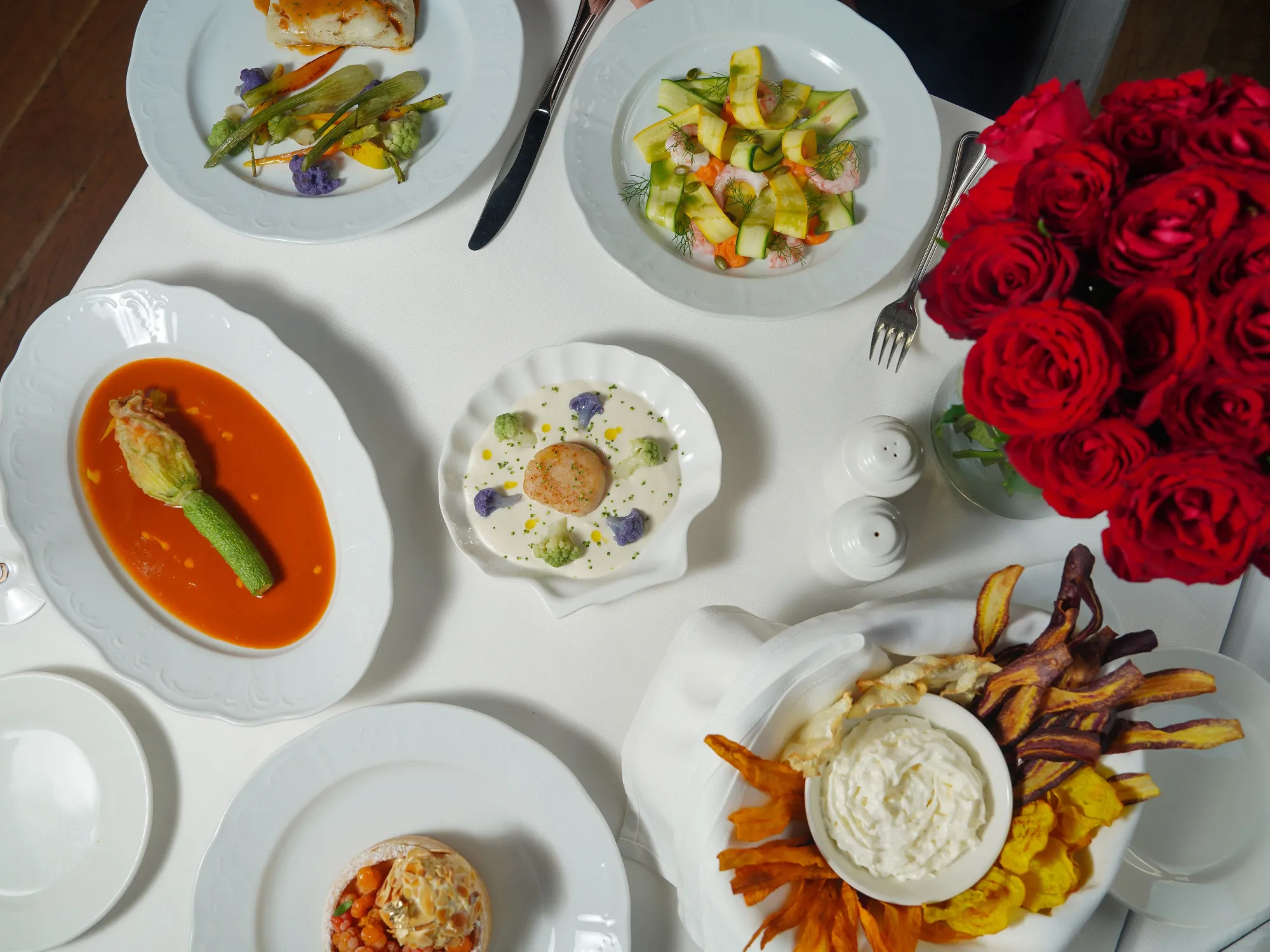 Dining onboard