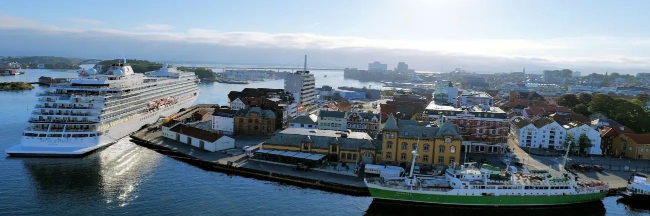 Cruise ship in Norway