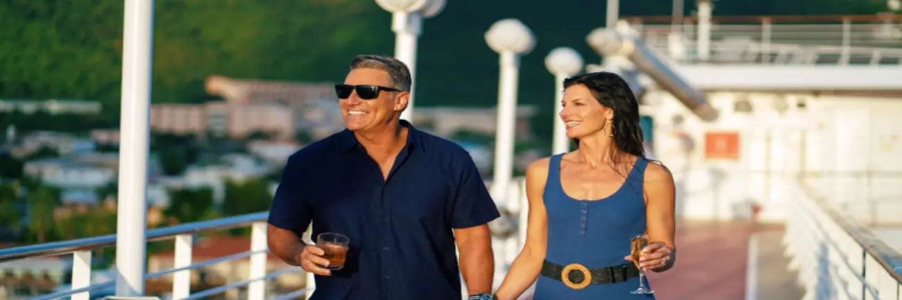 Couple on Azamara Cruises