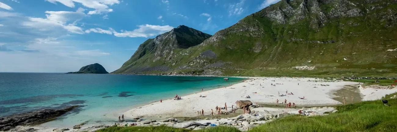 Haukland Beach, Norway