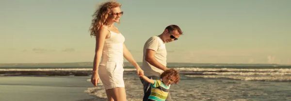 Family at Beach