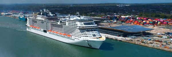 Cruise ships departing from Southampton