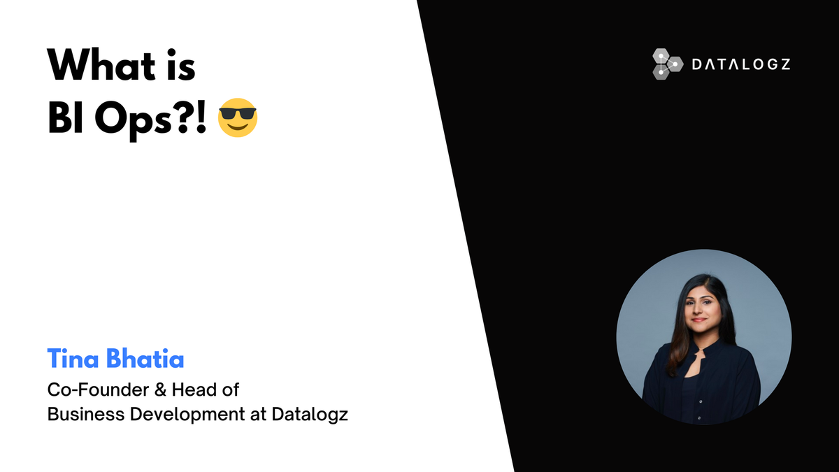 What is BI Ops?! 😎