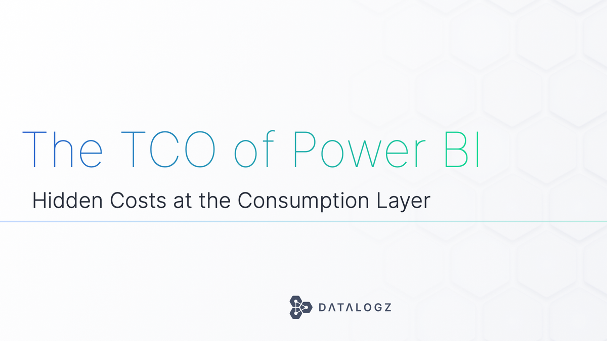 The TCO of Power BI One-Pager